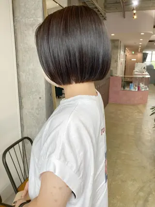 ミディアム カラー 小木曽智美 /ボブ/ショートのヘアスタイル