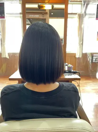 ミディアム カラー 川田 理紗子のヘアスタイル