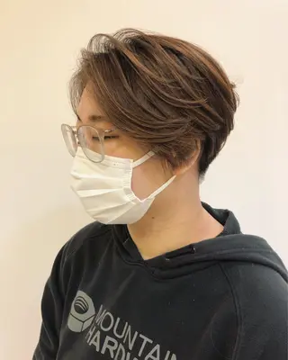 ショート Atelier JD PARIS所属・🤍高山 ほなみ🤍のヘアスタイル