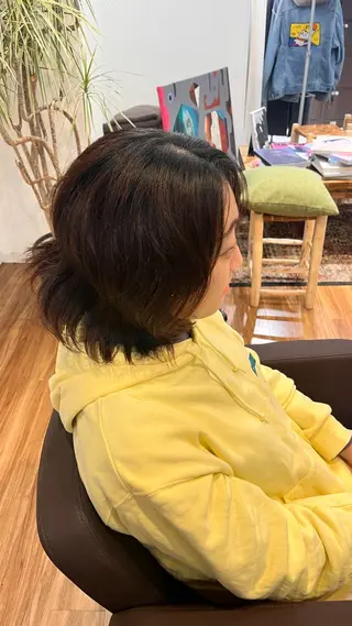 ミディアム 須佐美 悠仁のヘアスタイル