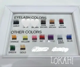 マツエク・マツパ LOKAHI 矢原のマツエク・マツパデザイン