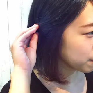 ミディアム カラー embrace エンブレイスのヘアスタイル