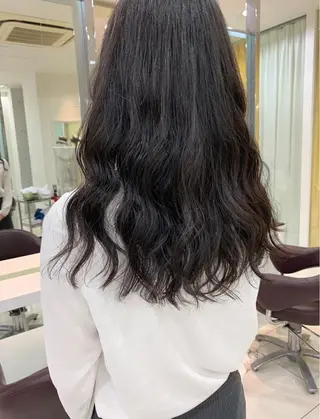 セミロング カラー パーマ ヘアアレンジ メンズ 原宿パーマ kazuのヘアスタイル