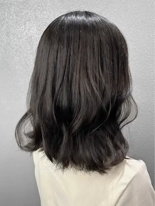ミディアム ハイトーン/韓国風/ 艶髪/吉祥寺のヘアスタイル