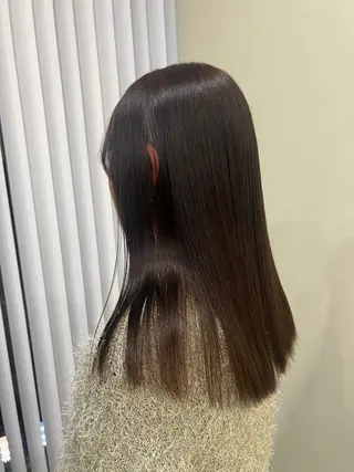 セミロング カラー tomu/天神大名/ 透明感カラー🐴のヘアスタイル