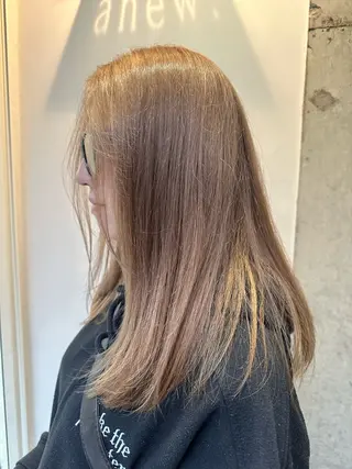 ミディアム 💜透明感カラー🌈 /森絵美莉⛄️❄️のヘアスタイル