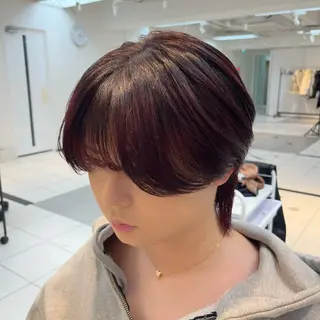 ショート メンズ ブリーチ/ハイトーン ボブ🐥HIYORIのヘアスタイル