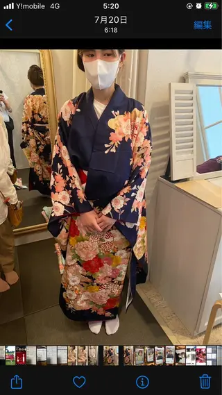 山田 みかのヘアスタイル