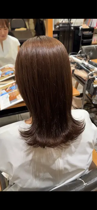 ミディアム ‪広瀬快斗／ツヤ髪 /似合わせカラー🌱のヘアスタイル