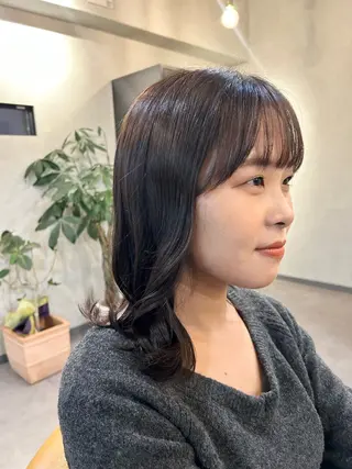 ミディアム PARU HAIR SALON所属・似合わせ特化美容師 ✂︎PINAのヘアスタイル
