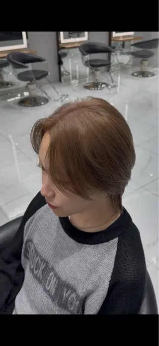 カラー メンズ 渋谷ブリーチカラー/ デザインカラー/優希のヘアスタイル