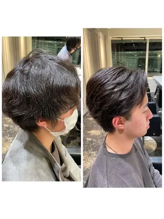 ショート 🌈メンズ専門 しゅんすけ🌈のヘアスタイル