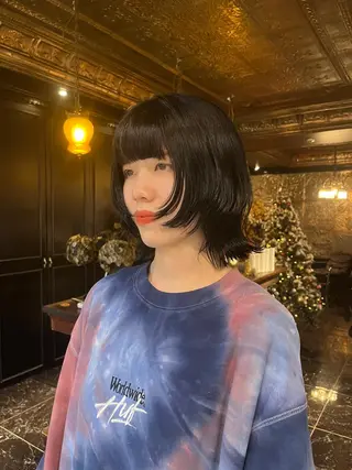 ミディアム カラー HAIR MAKE  miel所属・🫧透明感カラー🫧 SHINSEIのヘアスタイル