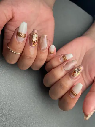 ネイル 下妻市ﾈｲﾙｻﾛﾝ M_styleのネイルデザイン