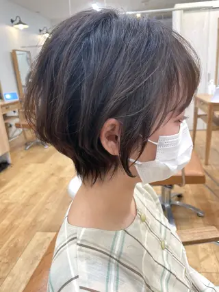 ショート TERRACE LUXBE阿倍野アポロ店所属・ショートカット支持率 NO.1✨清家央隆のヘアスタイル