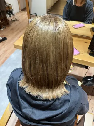 カラー little lulu 梅田所属・Saya/ショート/ ボブ/大阪/梅田のヘアスタイル