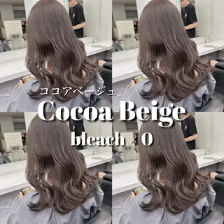 ロング カラー 韓国レイヤー似合わせ 透明感カラー飛我💗のヘアスタイル