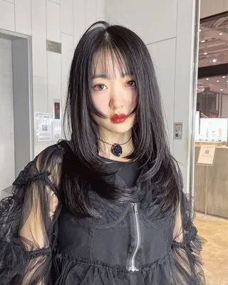 ロング ALBUM銀座‪‪ RURUKA‪‪❤︎のヘアスタイル