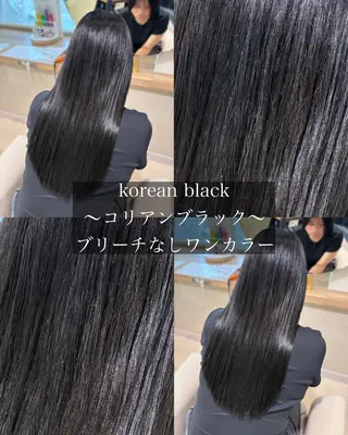 ロング カラー 大宮/韓国ヘア/ yuzuki🌙のヘアスタイル