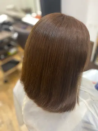 ミディアム カラー カラー/縮毛矯正 ムロのヘアスタイル