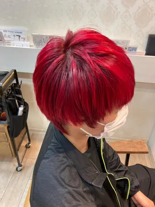 カラー waRin所属・waRin syamp&headのヘアスタイル