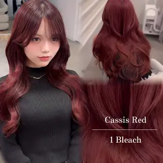 ロング カラー &.TIGRE KUMAMOTOのヘアスタイル