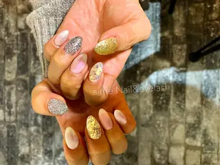 ネイル aime 中崎町のネイルデザイン