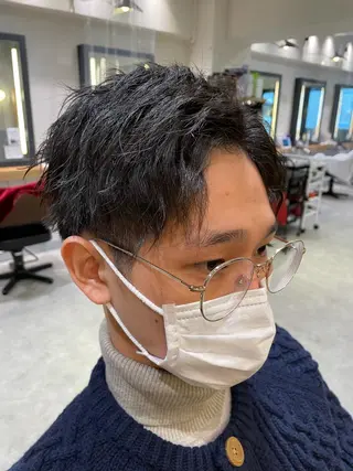 ショート 💫メンズ専門 大木肖愉夢💫のヘアスタイル