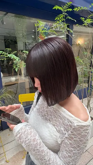 ショート カラー ヘアアレンジ 田中 美海のヘアスタイル