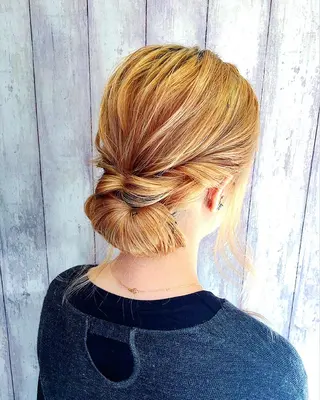 ロング カラー ヘアアレンジ boutique misakiのヘアスタイル