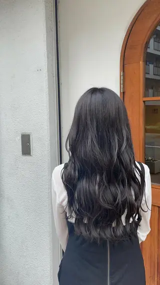 ロング カラー いまじゅく あおいのヘアスタイル