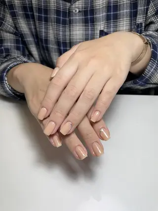 ネイル By moonネイル 🌷ワンホン/韓国風のネイルデザイン