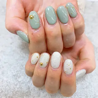 ネイル ⭐︎休業中の練習⭐︎ JNA認定講師髙橋のネイルデザイン