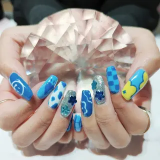 ネイル あ きのネイルデザイン