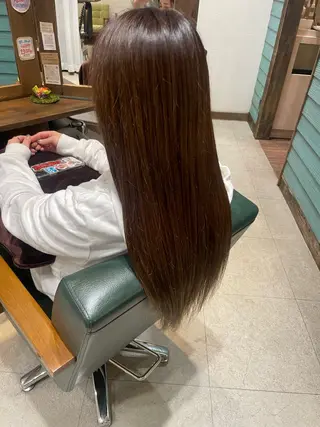 ロング カラー カシータヘアリゾート千年店所属・菱田 天斗のヘアスタイル