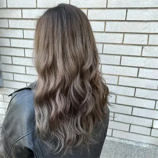 ロング カラー 低ダメージ特化🌱 佐野優斗のヘアスタイル