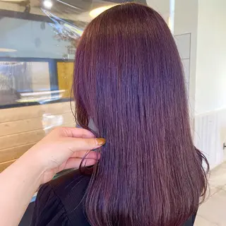 ロング カラー スナコザワ レナのヘアスタイル