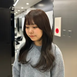 ロング カラー HARUKI MINATO Japan SENDAI所属・🌈【透明感・韓国 ヘア】がっきー🌈のヘアスタイル