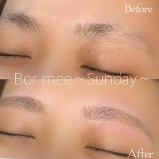 アイブロウ まつパ・ヘアセット ♡Chinami♡のマツエク・マツパデザイン