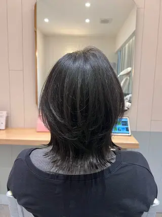 ミディアム calm by Re:berta所属・サラツヤ美髪矯正✨️ 平木亜美‪のヘアスタイル