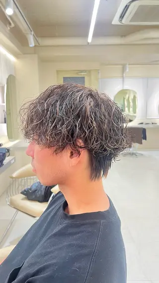 メンズ 横浜/ショート/ レイヤーカットのヘアスタイル