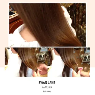 ロング ブルーヘブン TAKESHIのヘアスタイル