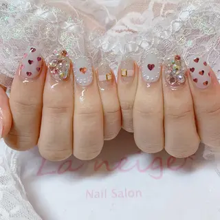 ネイル La neige* yuki 🥯🍑のネイルデザイン