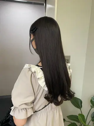ロング カラー ナチュラル/韓国💎 haruka 💎のヘアスタイル