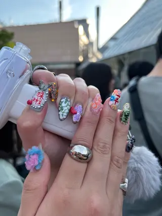ネイル NICO nail　三軒茶屋店　ネイル＆アイラッシュ所属・oichan 𖦹°‧のネイルデザイン