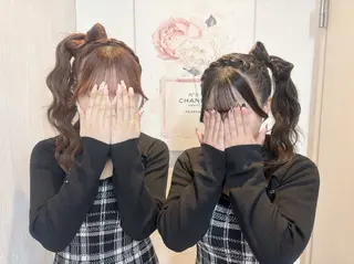 ヘアアレンジ GLOSS❤︎ Harunaのヘアスタイル