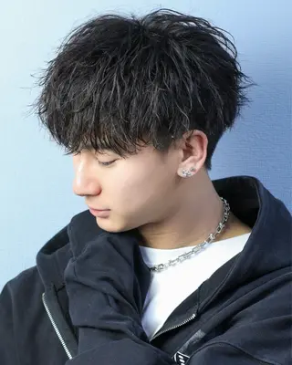 ショート パーマ メンズ I-LAND 【アイランド】所属・【メンズパーマ】 I-LANDのヘアスタイル