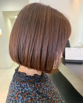 ミディアム 【骨格診断】佃 知南のヘアスタイル