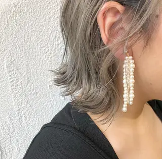 ミディアム CUORE所属・mayu ○のヘアスタイル