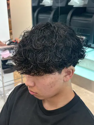 パーマ メンズ fifth 武正 琉生のヘアスタイル